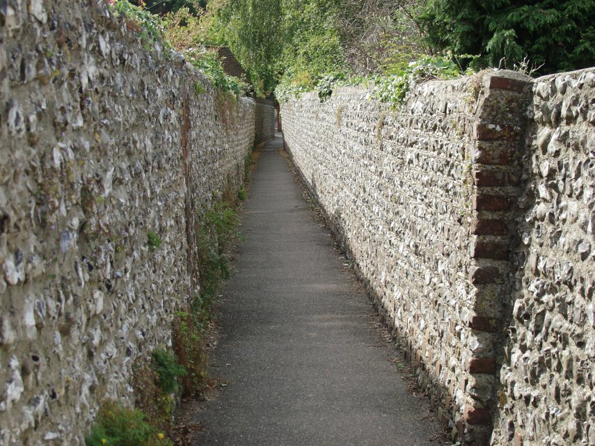 Rope Walk, Alfriston, Sussex, England, Great Britain