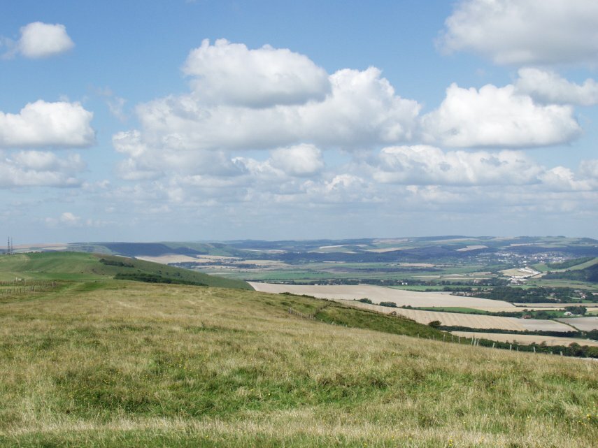 Firle Beacon, South Downs, Sussex, England