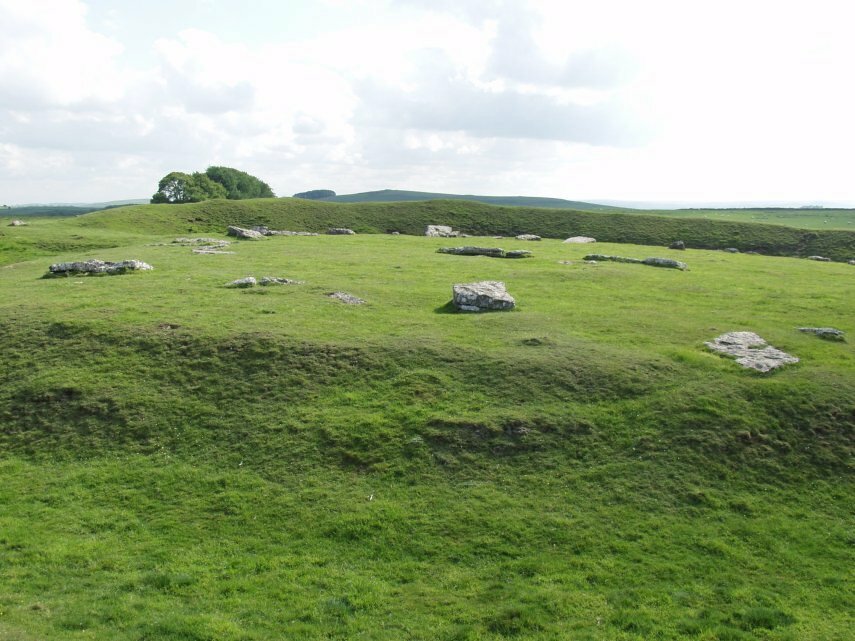 Arbor Low ( A stone henge), Derbyshire Dales, Peak District, Derbyshire, England