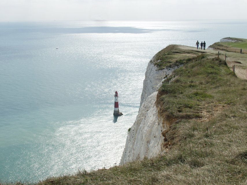Beachy Head from the East, Sussex, England, Great Britain