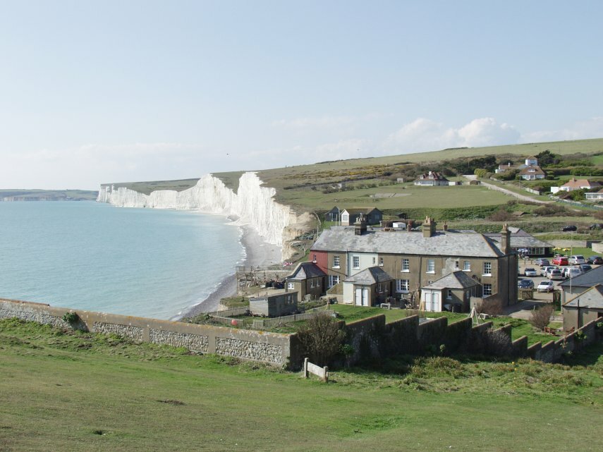 The Seven Sisters, Birling Gap, Sussex, England, Great Britain