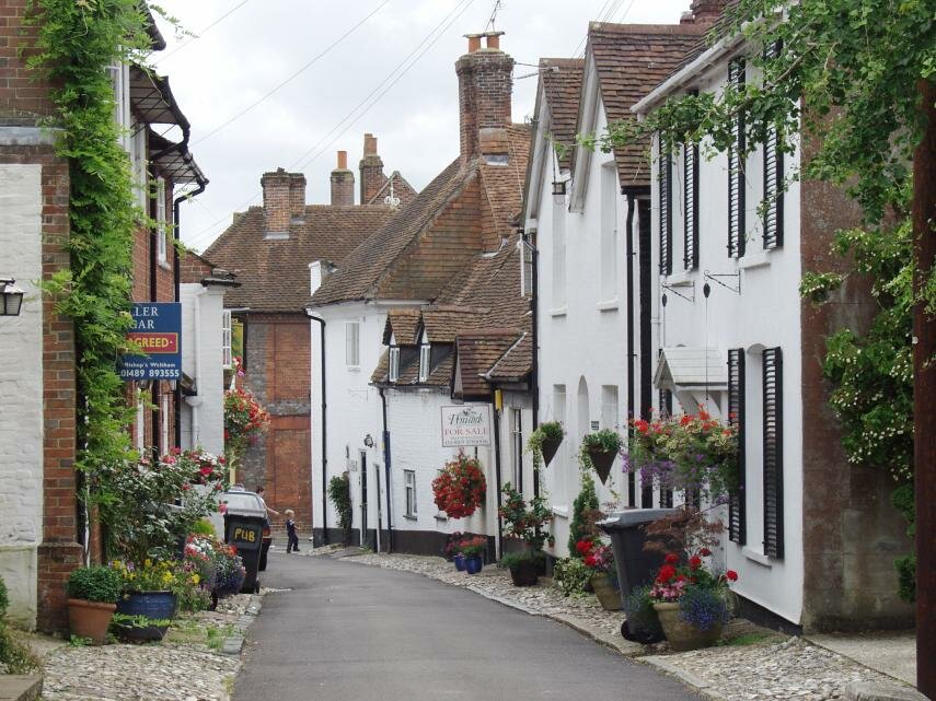 Village of Bishops Waltham, Hampshire, England