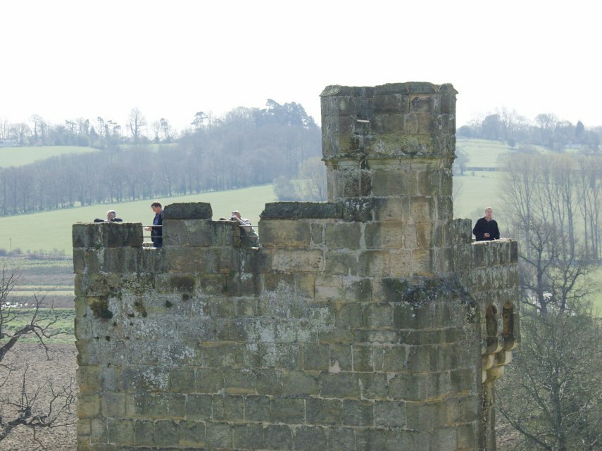 A Tower, Bodiam Castle, Sussex, England, Great Britain