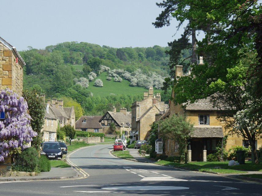 High Street, Broadway, Worcestershire, England, Great Britain