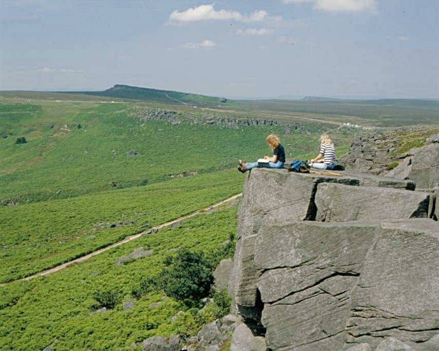 Burbage Edge, Derbyshire, England, Great Britain