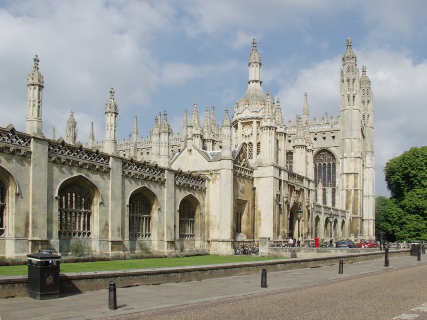 The Gatehouse, Kings College, Cambridge, Cambridgeshire, England, Great Britain