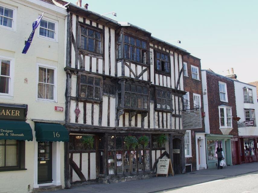 Medieval Hall House, Canterbury, Kent, England