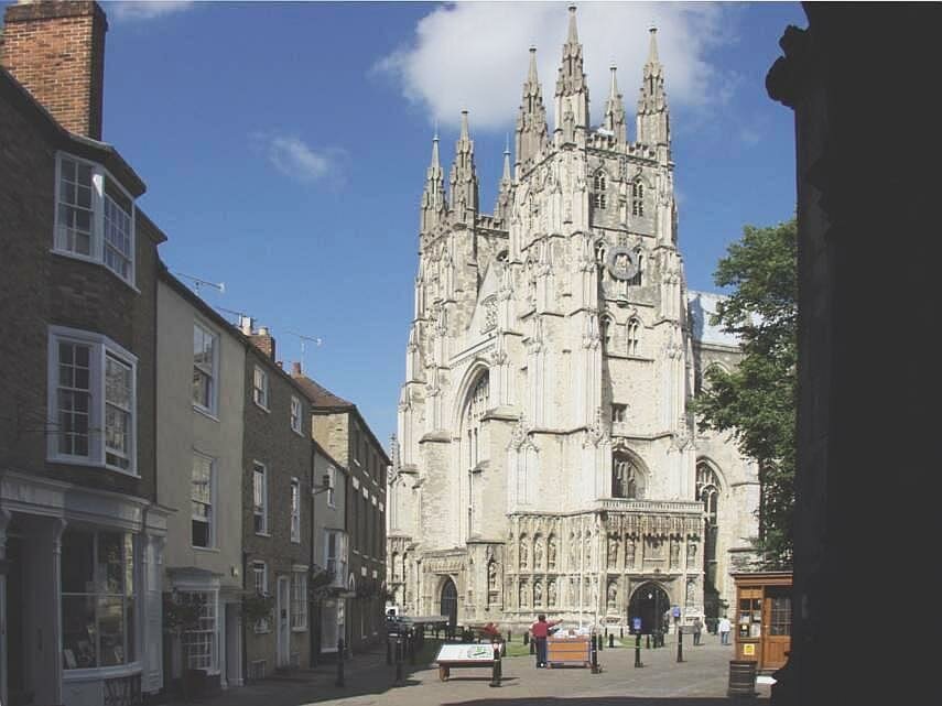 The West End, Canterbury Cathedral, Canterbury, Kent, England, Great Britain