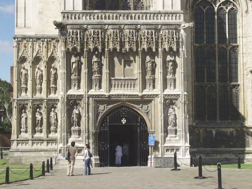The Main Entrance, Canterbury Cathedral, Canterbury, Kent, England, Great Britain
