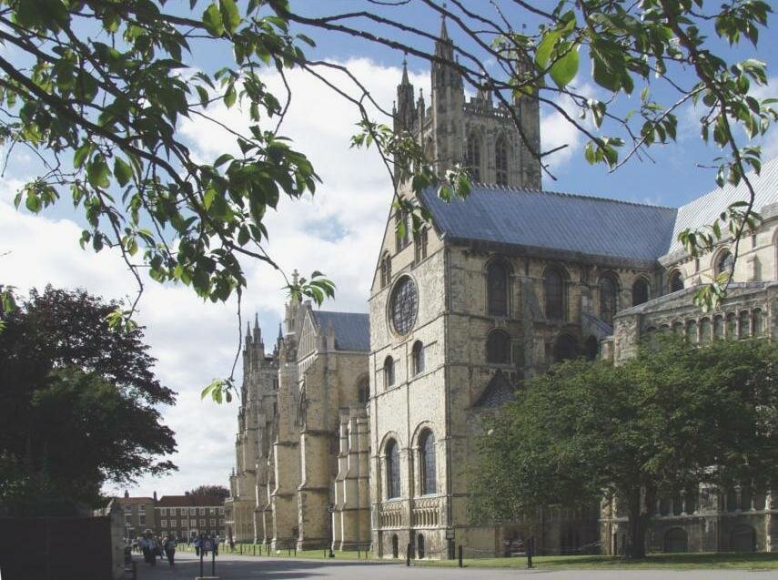 Photograph of Canterbury Cathedral, Canterbury, Kent, England