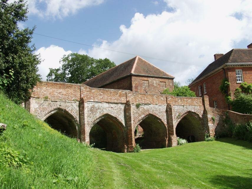 Picture of Hedingham Castle Bridge, Castle Hedingham, Essex, England