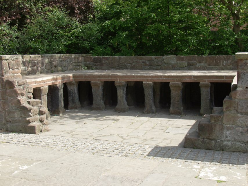 Roman Hypocaust, Chester, Cheshire, England
