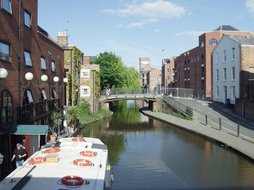 Photgraph of the Shropshire Union Canal, Chester, Cheshire