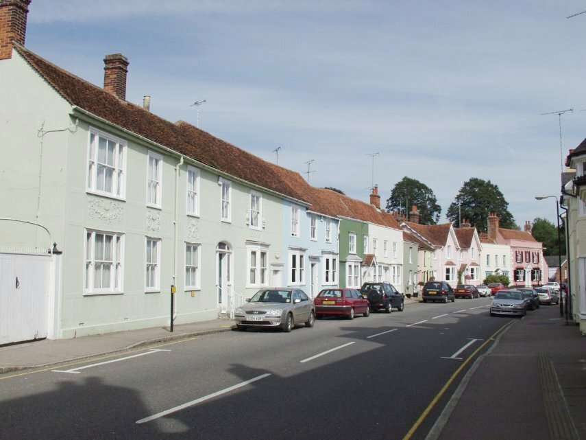 Village of Coggeshall, Essex, England