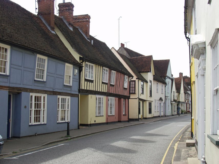 East Street, Coggeshall, Essex, England, Great Britain