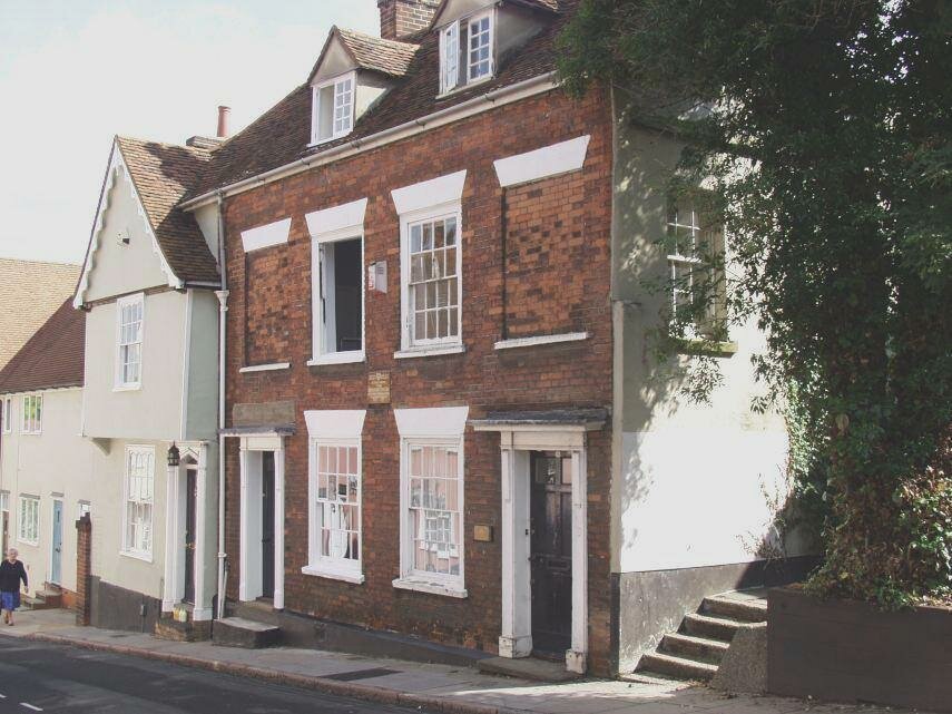 Jane Taylor's house, West Stockwell Street, Dutch Quarter, Colchester, Essex, England, Great Britain