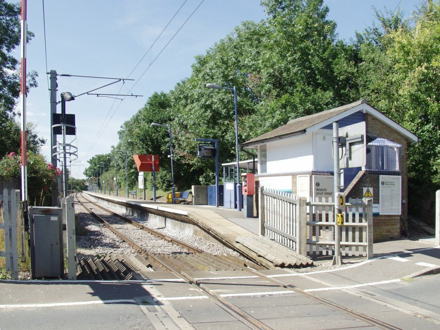 White Notley Railway Station, Braintree, Essex, England, Great Britain