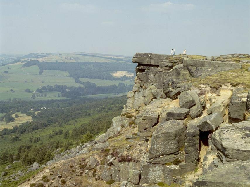 Curbar Edge, Derbyshire, England, Great Britain