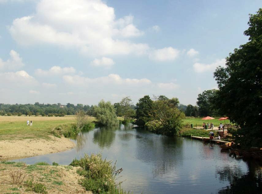 View of the River Stour, Dedham, Essex, 