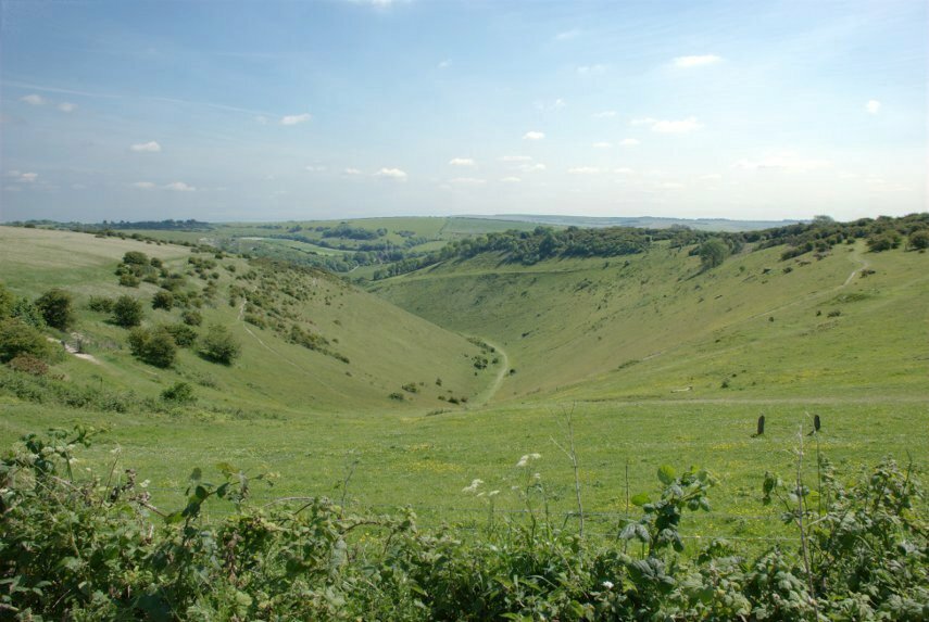The Devil's Dyke, South Downs, Sussex, England, Great Britain