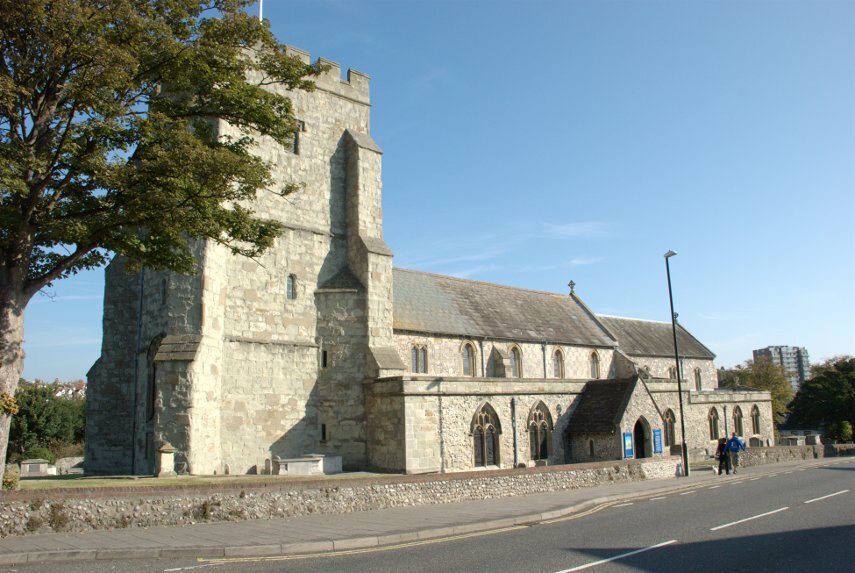 The Church, Old Town,, Eastbourne, Sussex, England, Great Britain