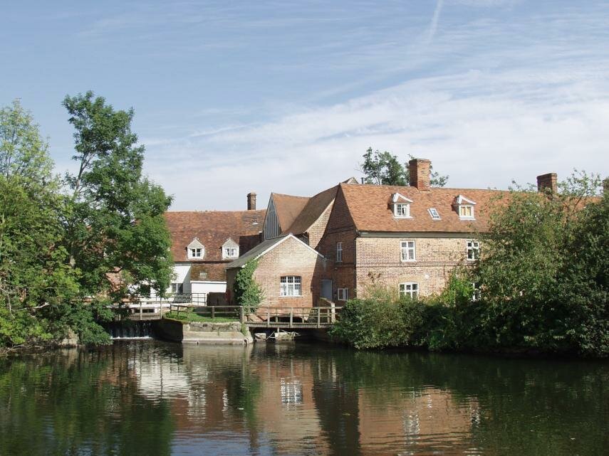 Flatford Mill, Dedham Vale (Constable Country), Suffolk, England, Great Britain