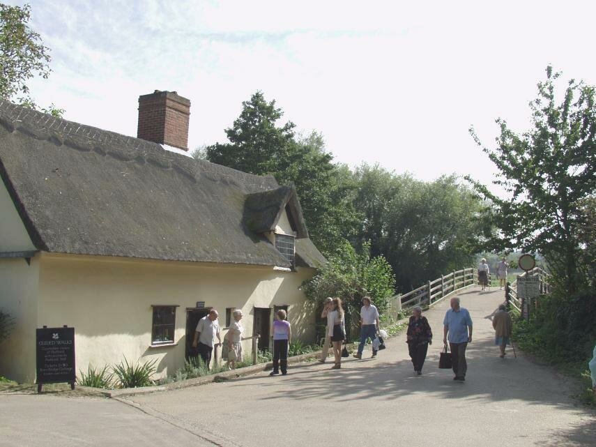 16th Century Bridge Cottage, Flatford, Suffolk, England