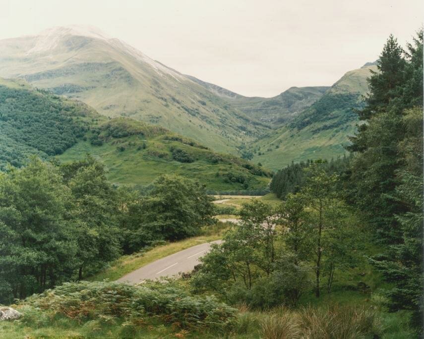 Scene in Glen Nevis, Fort William, Scottish Highlands