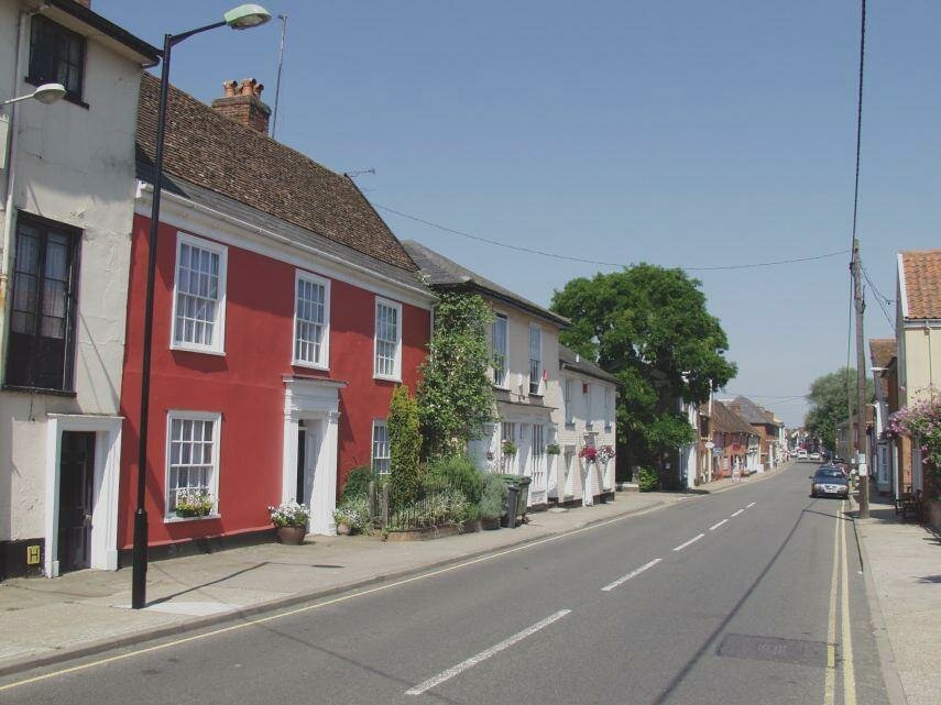 The HighStreet, Hadleigh, Suffolk, England