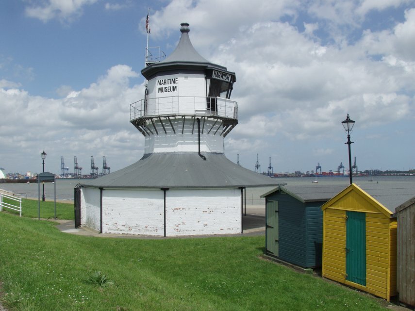 The Low Lighthouse, Harwich, Essex, England, Great Britain