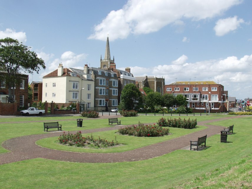 Public Gardens, Harwich, Essex, England, Great Britain