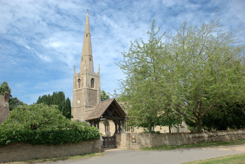 The Church of St. Margaret, Hemingford Abbots, Huntingdonshire, England, Great Britain