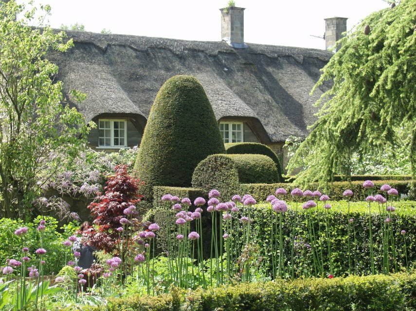 Hidcote Manor Gardens, Chipping Campden, Gloucestershire, England, Great Britain