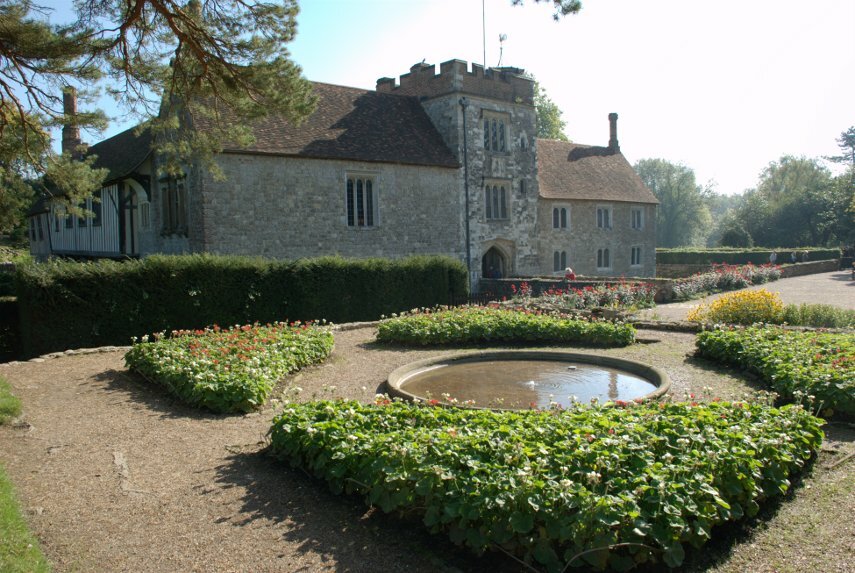 The Main Entrance, Ightham Mote, Ightham, Kent, England