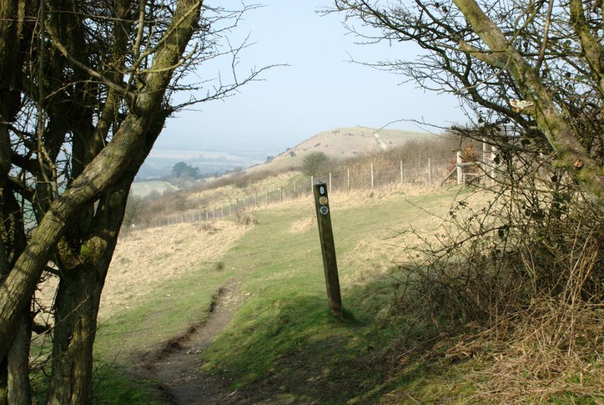 The Ivinghoe Hills, Ivinghoe, Buckinghamshire, England, Great Britain