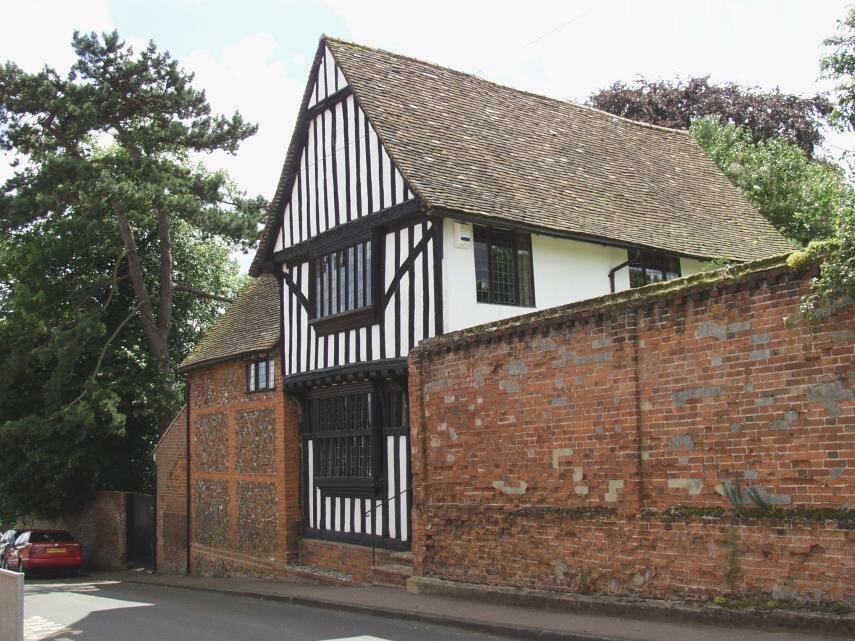 16th Century Molet House, Barn Street, Lavenham, Suffolk, England, Great Britain
