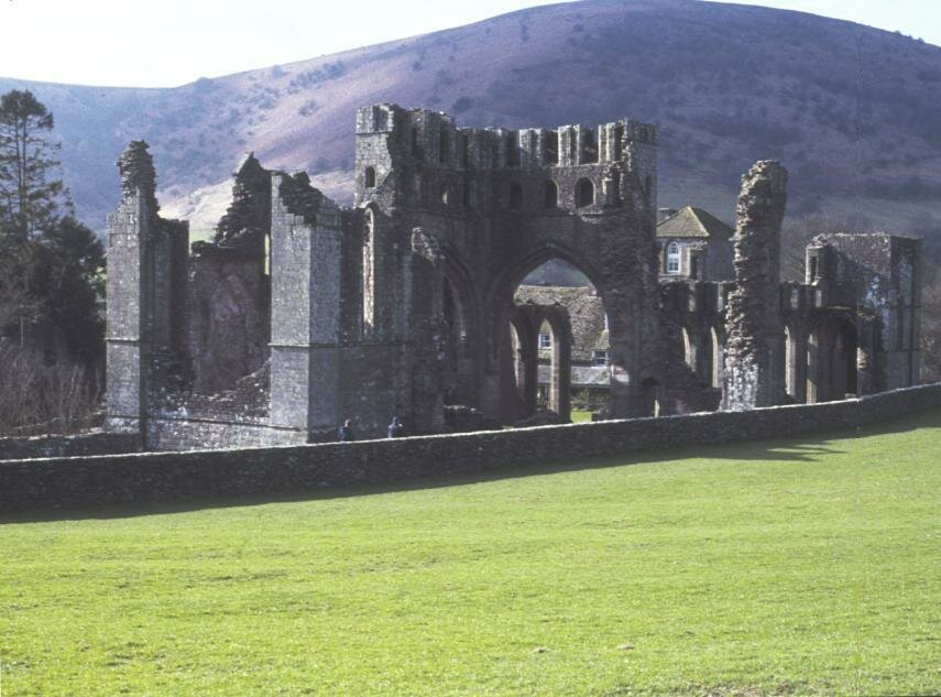 Photograph of Llanthony Priory, Llanthony, Black Mountains, Brecknockshire, Wales