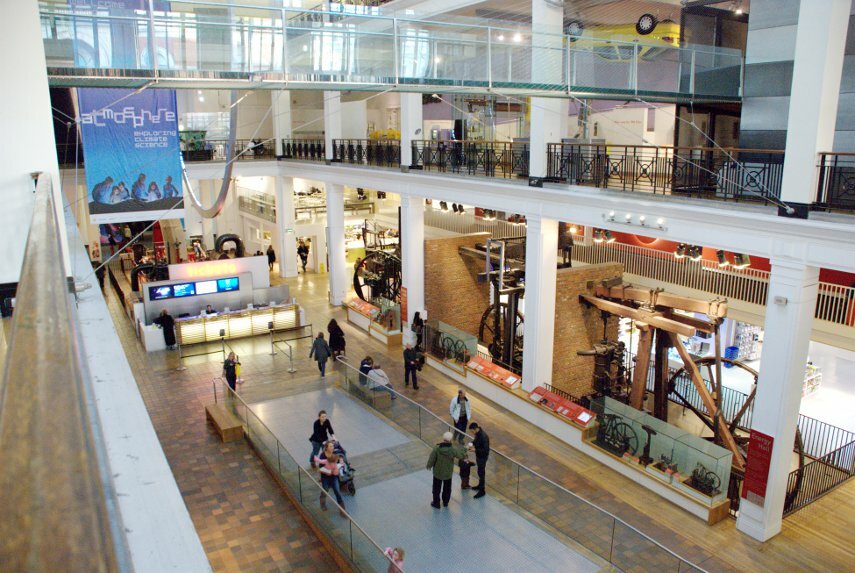 The Energy Hall, Science Museum, South Kensington, London, England, Great Britain