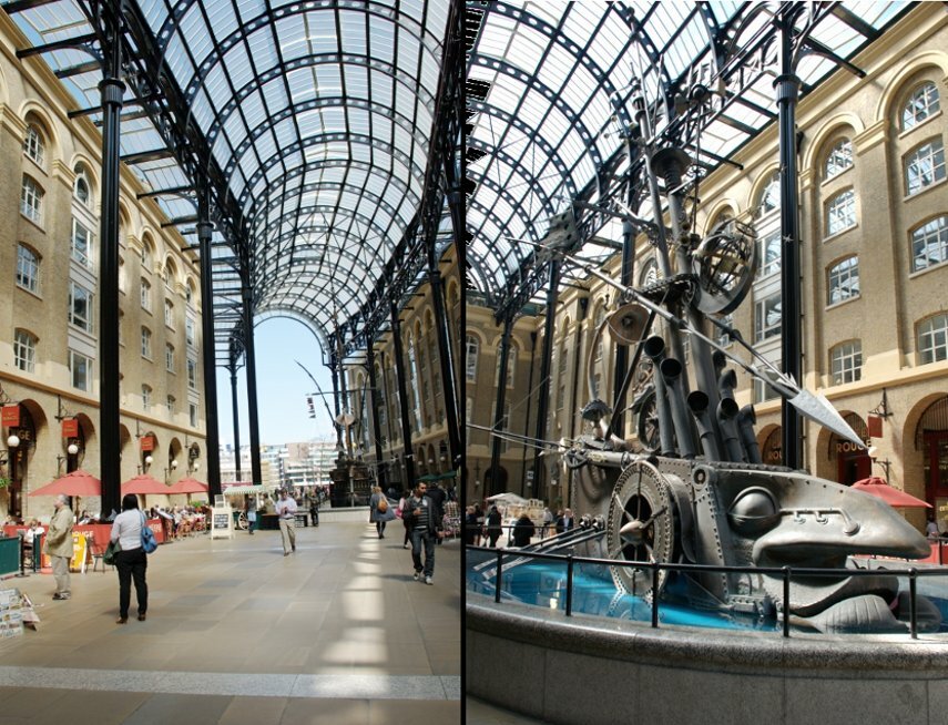 Hay's Galleria, Southwark, London, England, Great Britain