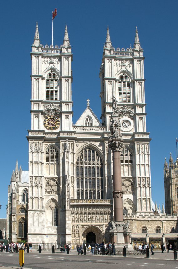West Front, Westminster Abbey, London, England, Great Britain
