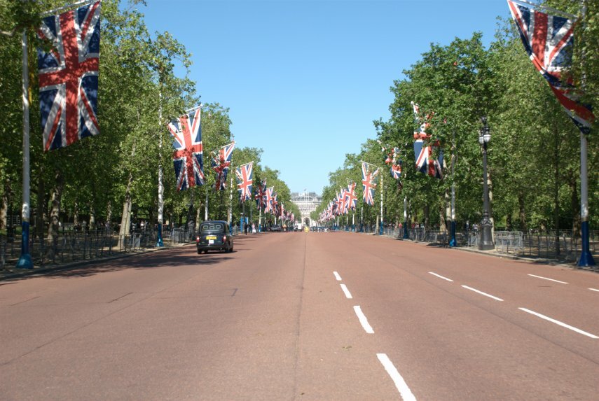 The Mall, London, England, Great Britain