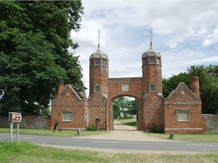 The Gatehouse, Melford Hall, Long Melford, Suffolk, England, Great Britain