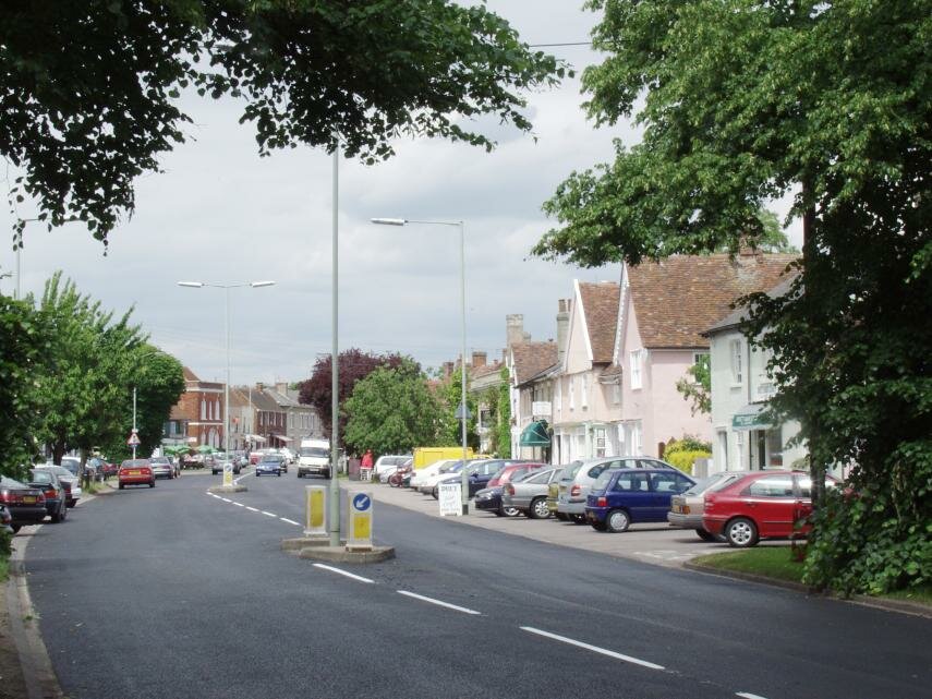 Village of Long Melford, Suffolk, England