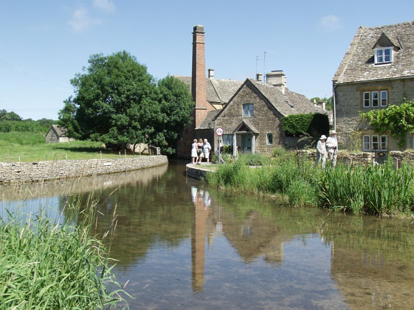 The Old Mill, Lower Slaughter, Gloucestershire, England, Great Britain