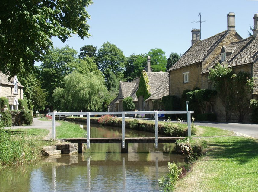 Lower Slaughter, Gloucestershire, England, Great Britain