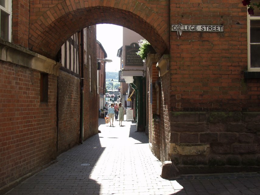 Church Street, Ludlow, Shropshire, England, Great Britain