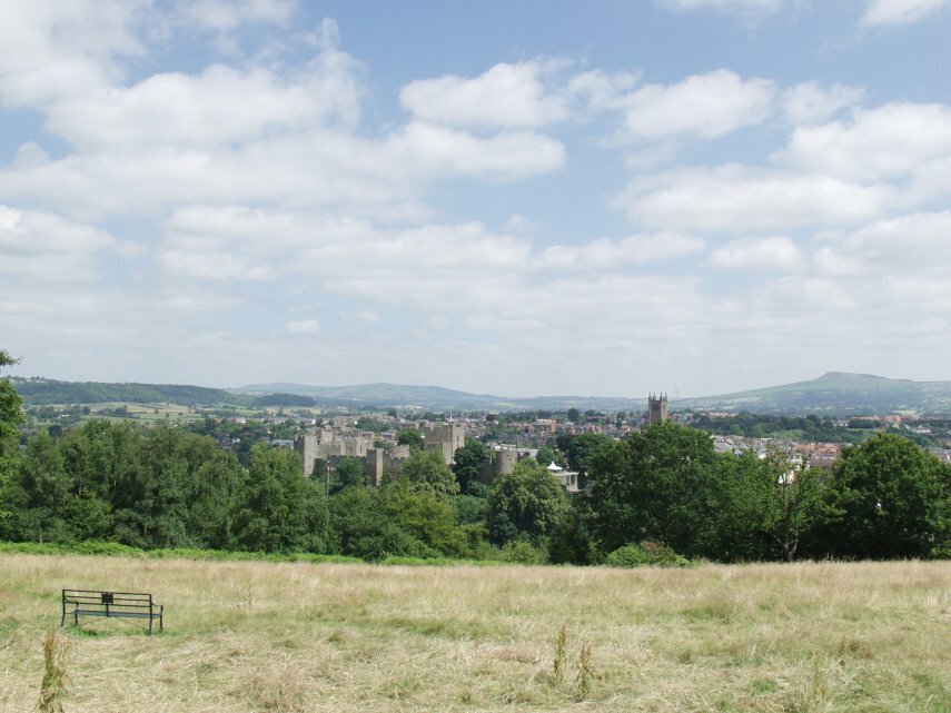 Town of Ludlow, Shropshire, England