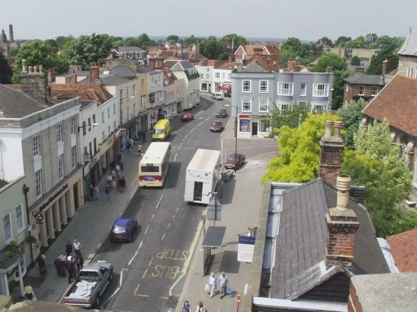 The High Street, Maldon, Essex, England