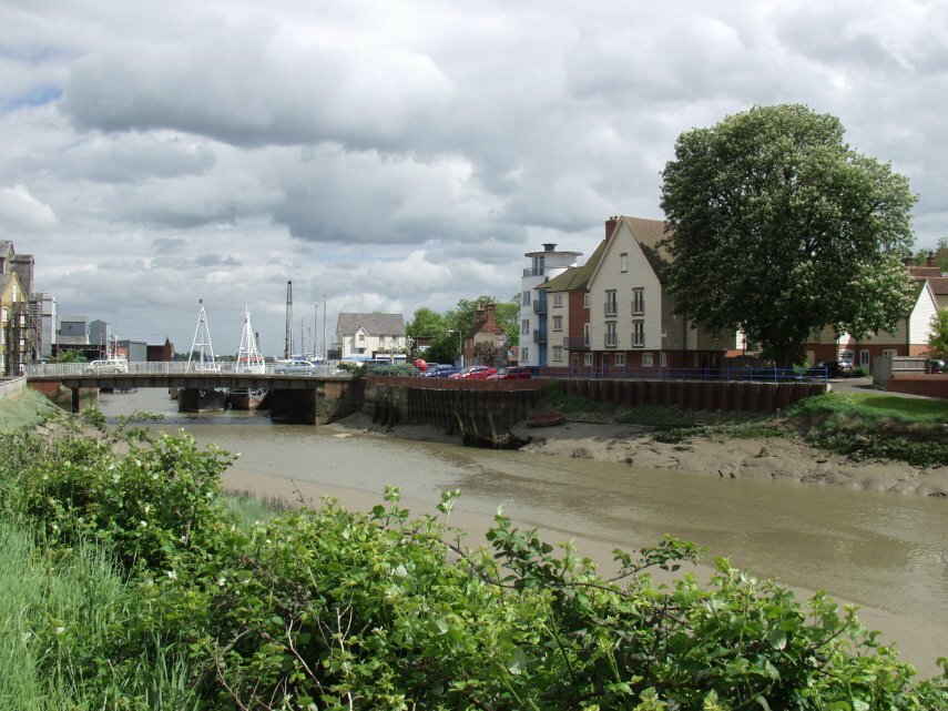 The River Chelmer, Maldon, Essex, England, Great Britain