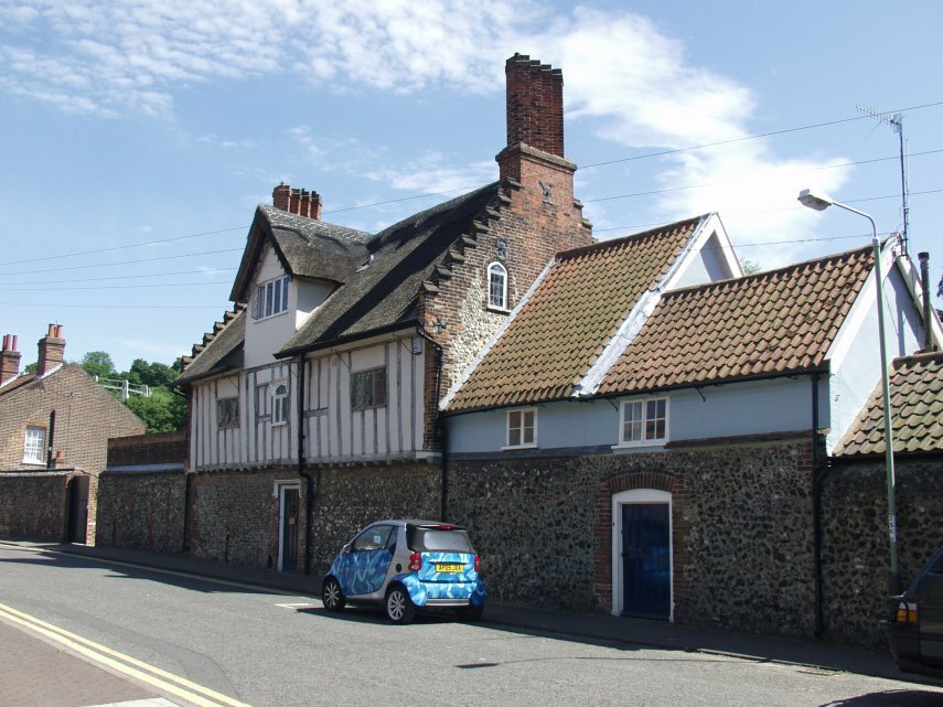 Thatched house, Norwich, Norfolk, England
